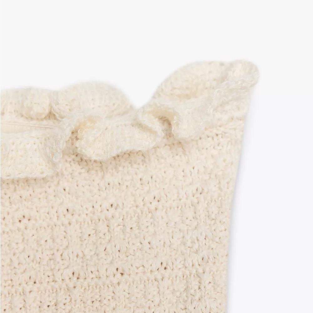 Zara knit bandeau top - Picture 8 of 13